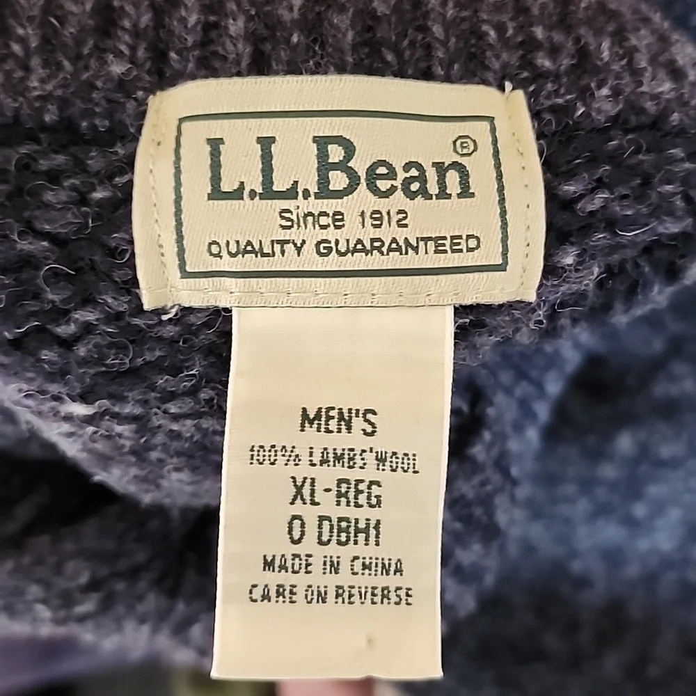 L.L. Bean bean blue